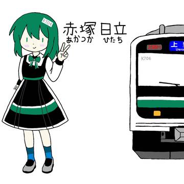 E501系 K704編成