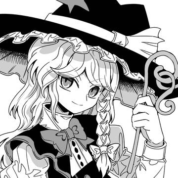 魔理沙（赤面差分あり）