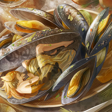 Autumn mussels