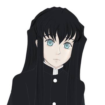 霞柱ぬりぬり