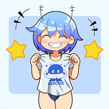 コスモ星丸Tシャツ娘