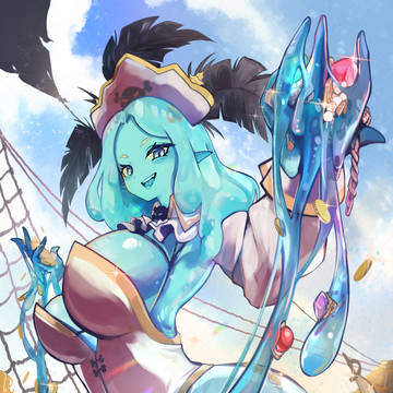 海賊スライム娘