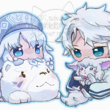 白いふわふわ
