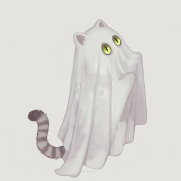 Halloween kitty