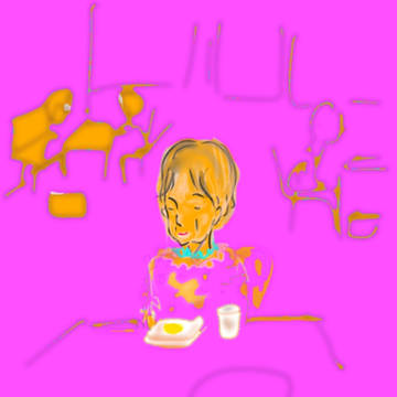 Butter and bread