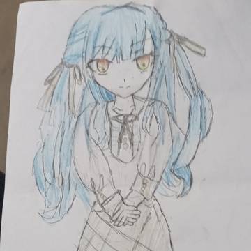 豊川祥子を描きました