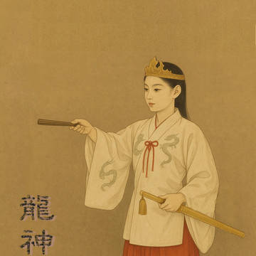 小説「龍神の生贄」第四十九話　使命を果たす道　より神楽龍神の巫女
