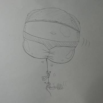 中秋の名月膨体