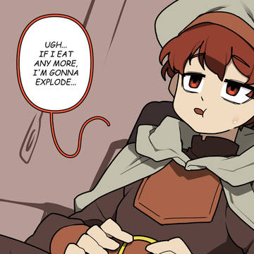 Whoa—careful—! ME.