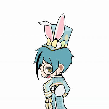 尻尾ふりふり