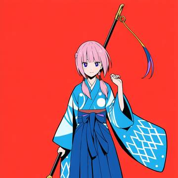 着物＆ナギナタは花譜さんにめちゃくちゃ合うと思うんだ