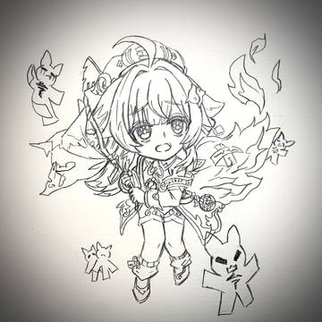 スタレ デフォルメイラスト