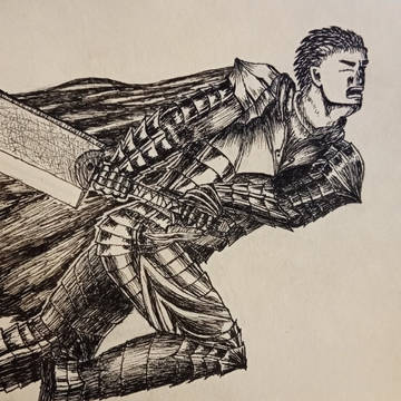 Reckless. Inktober 2025 Day 8