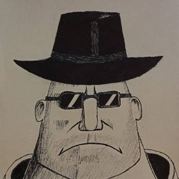 Heavy. Inktober 2025 Day 9