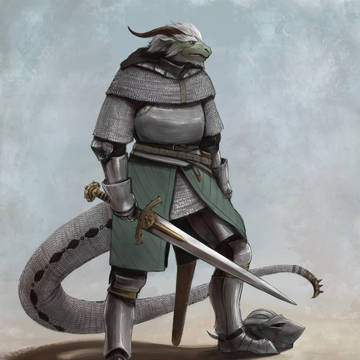 竜人の騎士02