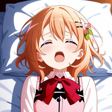 枕がデカすぎます