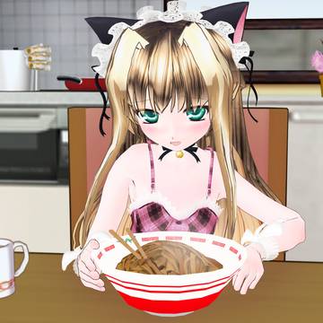 ラーメン食べるよ！