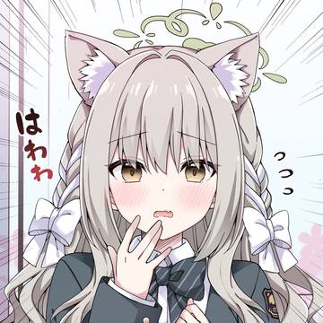 猫耳がはえちゃったミヨ🌸