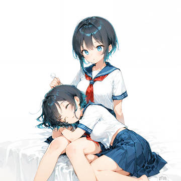 寝ちゃったし・・・