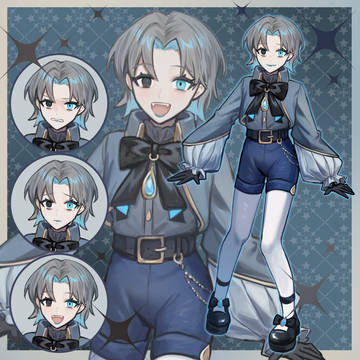 怪しい水属性の子