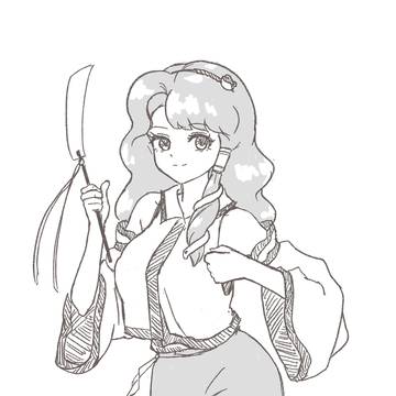 星蓮船の東風谷さん
