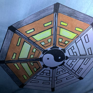 ミニ八卦路 製作中