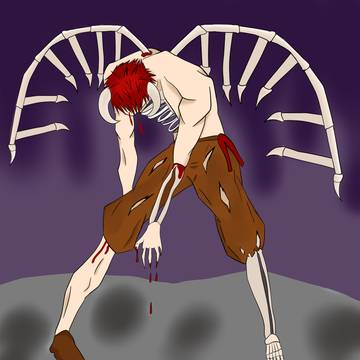 Inktober day 8 demon theme