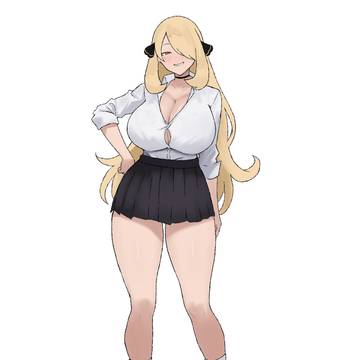 シロナ/学生の姿