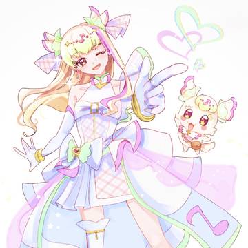 ハートをプリっとロックオン♡