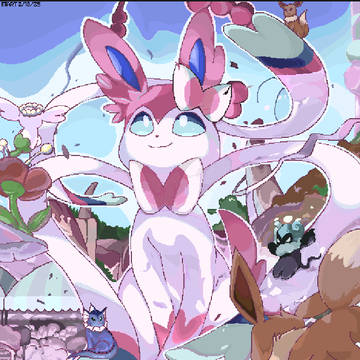 Sylveon VMAX (recreated)
