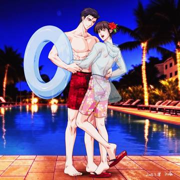 夜画帳ナイトプール