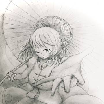 大輪「ハロウフォゴットンワールド」