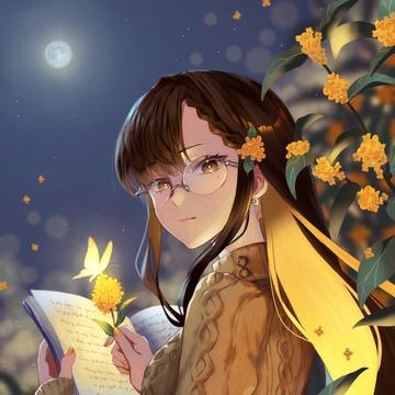 月夜の金木犀