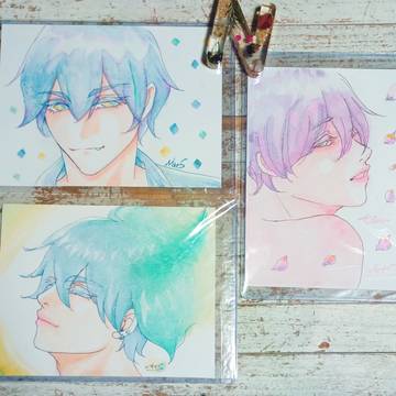 「J庭58」にて水彩手描きイラスト購入希望の方へ💕
