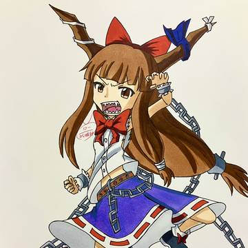 幻想郷に堕ちた鬼