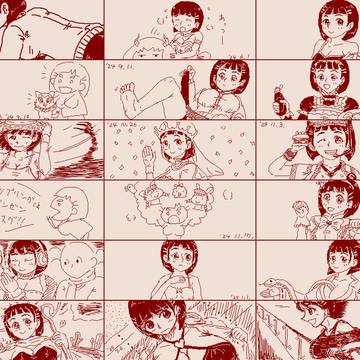 桐ケ谷直葉☆手描きまとめ12