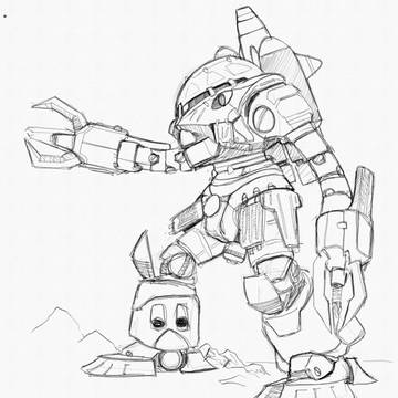 Gundam fan art