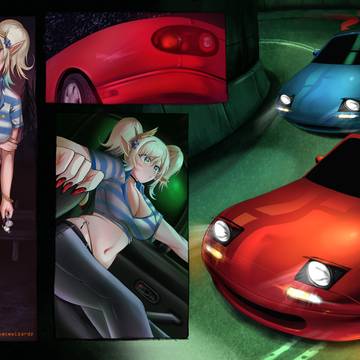 Drift Queen Hina - Night Runner