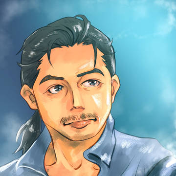 真田広之誕生祭 イラスト