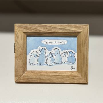 うさぎさんミニ原画