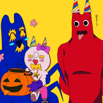 ハロウィン保護者バンフラ夢