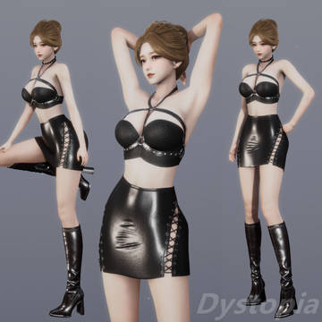D06 Harness Top + Strap Skirt