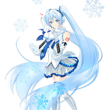 雪ミクとユキネ