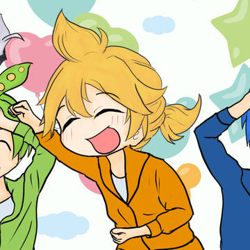 「キラハピ鼻毛ぼぼぼぼーん！」用イラスト