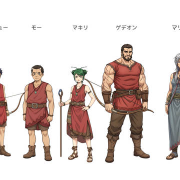 星輪のギメルス　第一話　登場人物