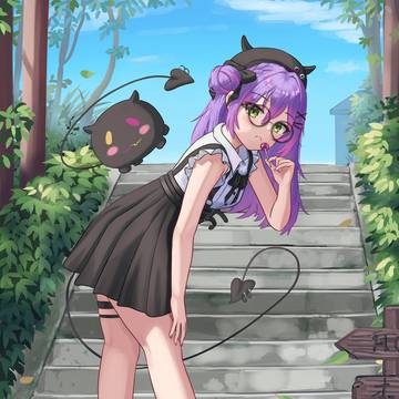 可愛いですね😈💜