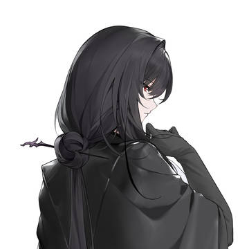 若玄背面