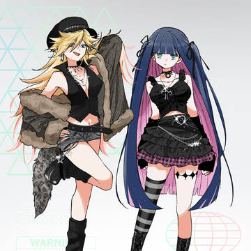 ❤️パンティ＆ストッキング💙