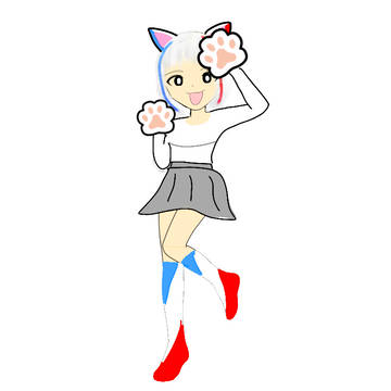 リゾート21擬人化の猫化