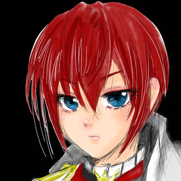 リドルくん初描き🌹
